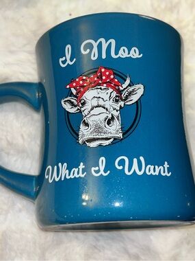 50%offw❤️ Red Shed I moo What I Want Coffee Mug Tea Cup